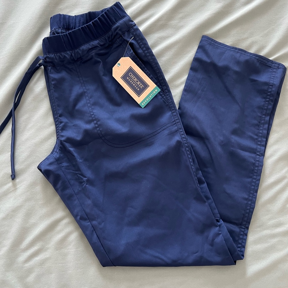 Cherokee scrub pants navy size small